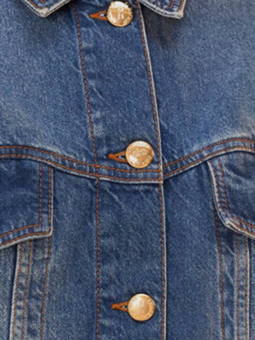 NWT Farm Rio Denim Buttoned Jacket - Picture 6 of 15